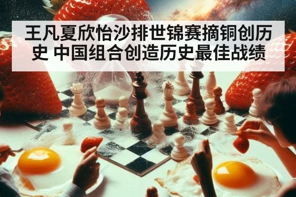 王凡夏欣怡沙排世锦赛摘铜创历史 中国组合创造历史最佳战绩